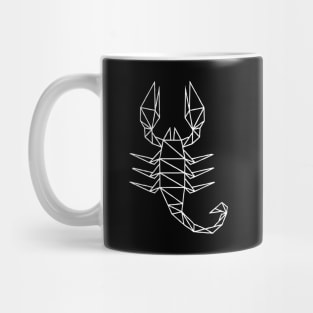 Abstract Black Scorpio Mug